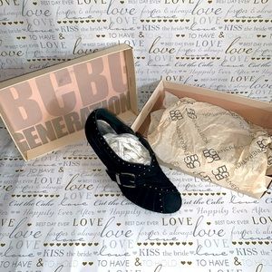 Womens HEELS BLACK SUEDE